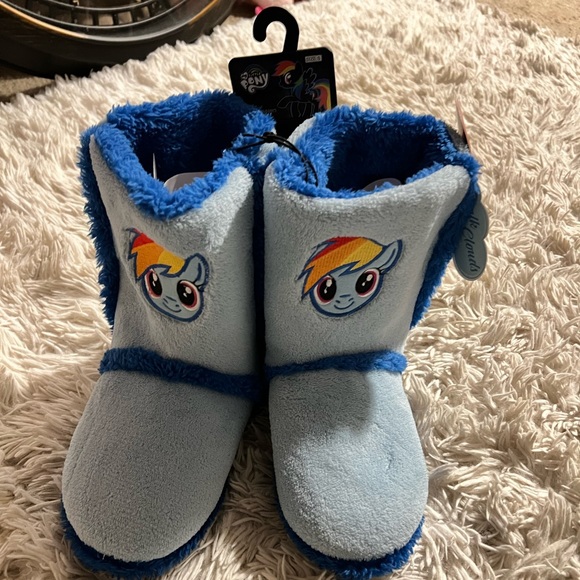 NEW My Little Pony slipper boots women’s size Small 5/6 - Picture 4 of 4